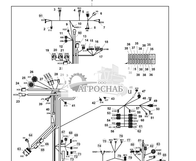 Wiring Harness Components, Cab Main ( - 002128) - ST913683 315.jpg
